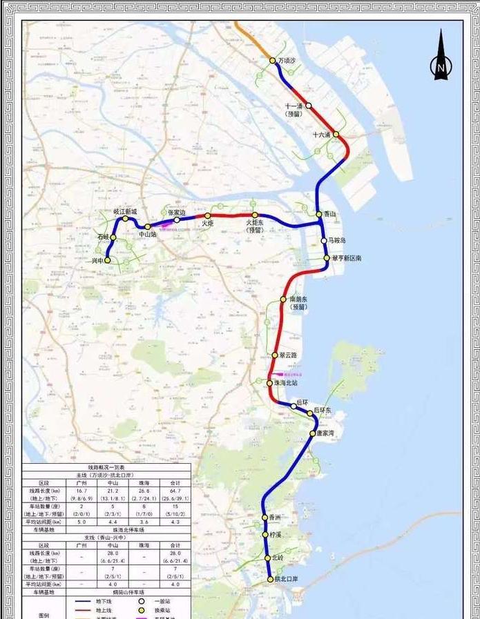 珠海城区最新版图