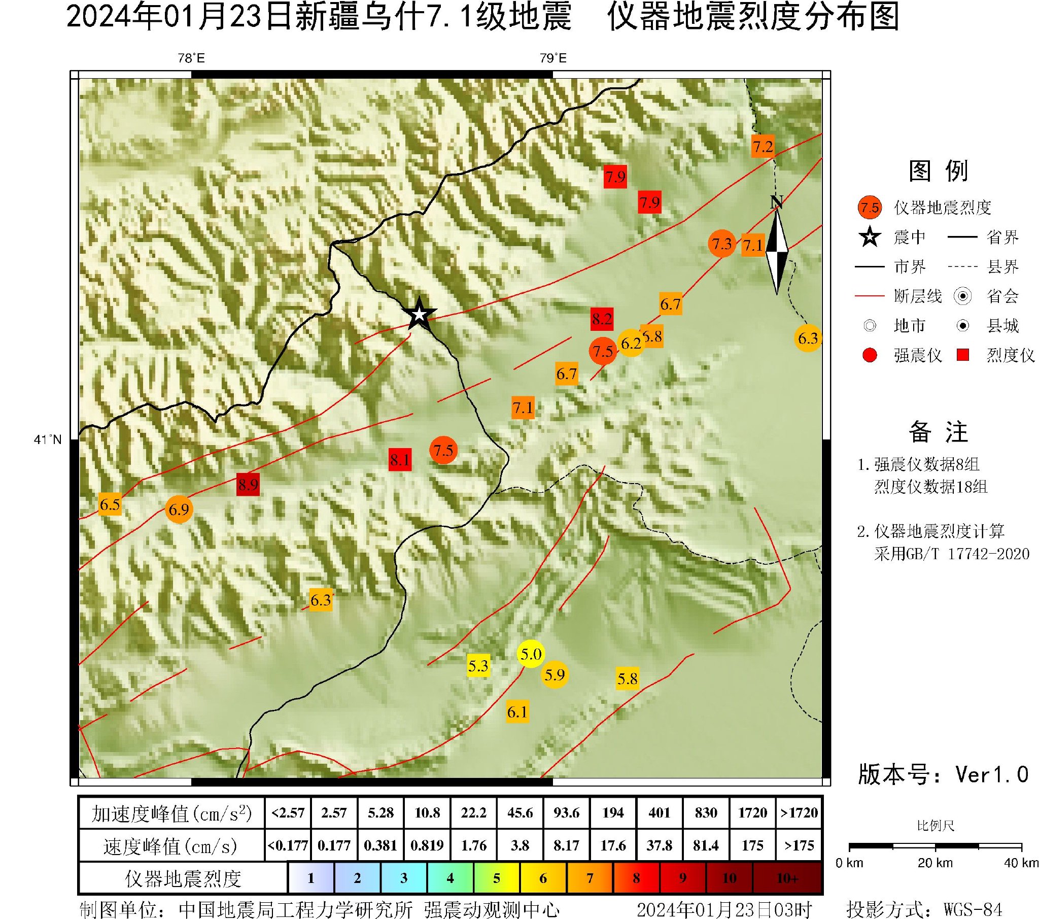 新疆最新地震动态发布